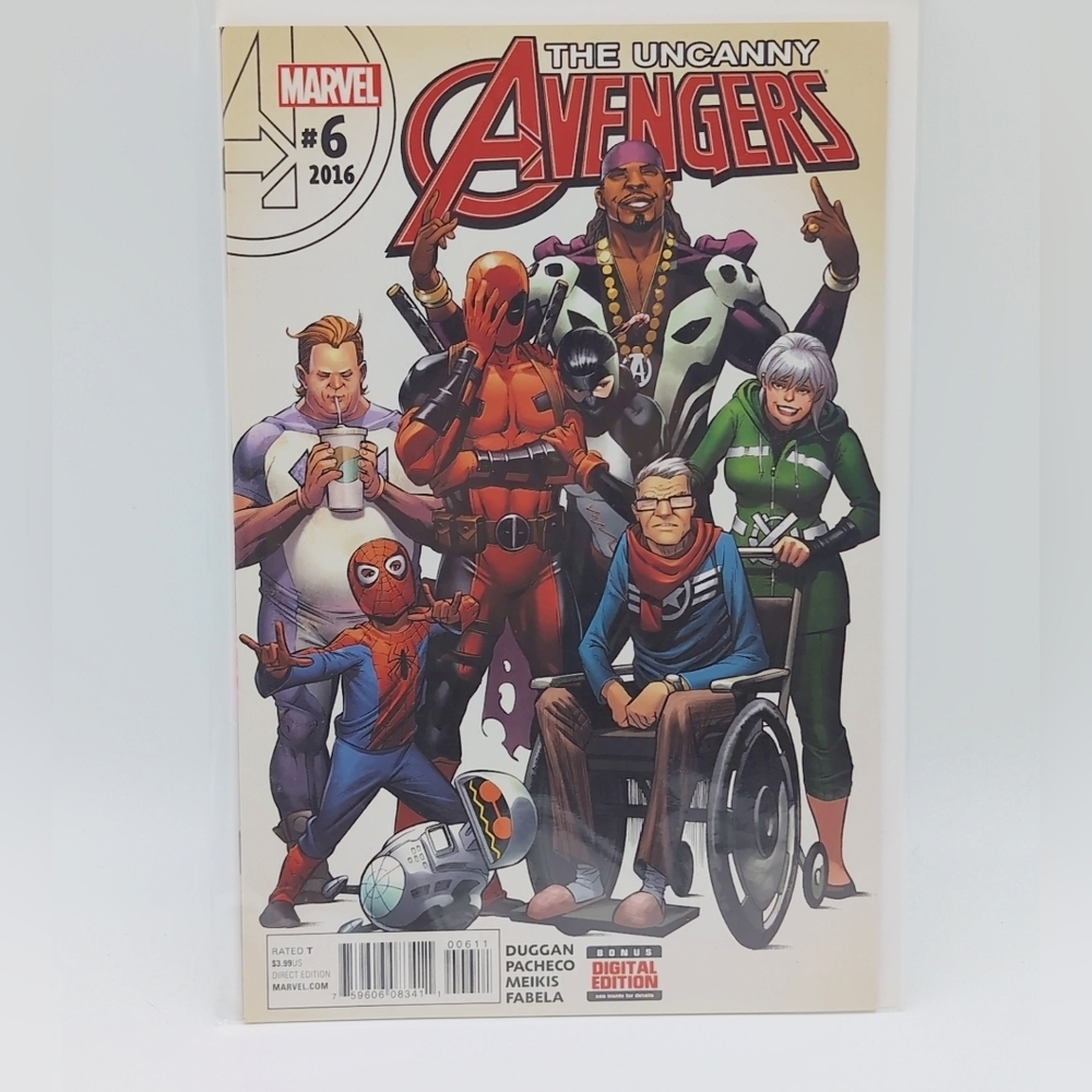 Marvel The Uncanny Avengers #6 2016 Comic Book